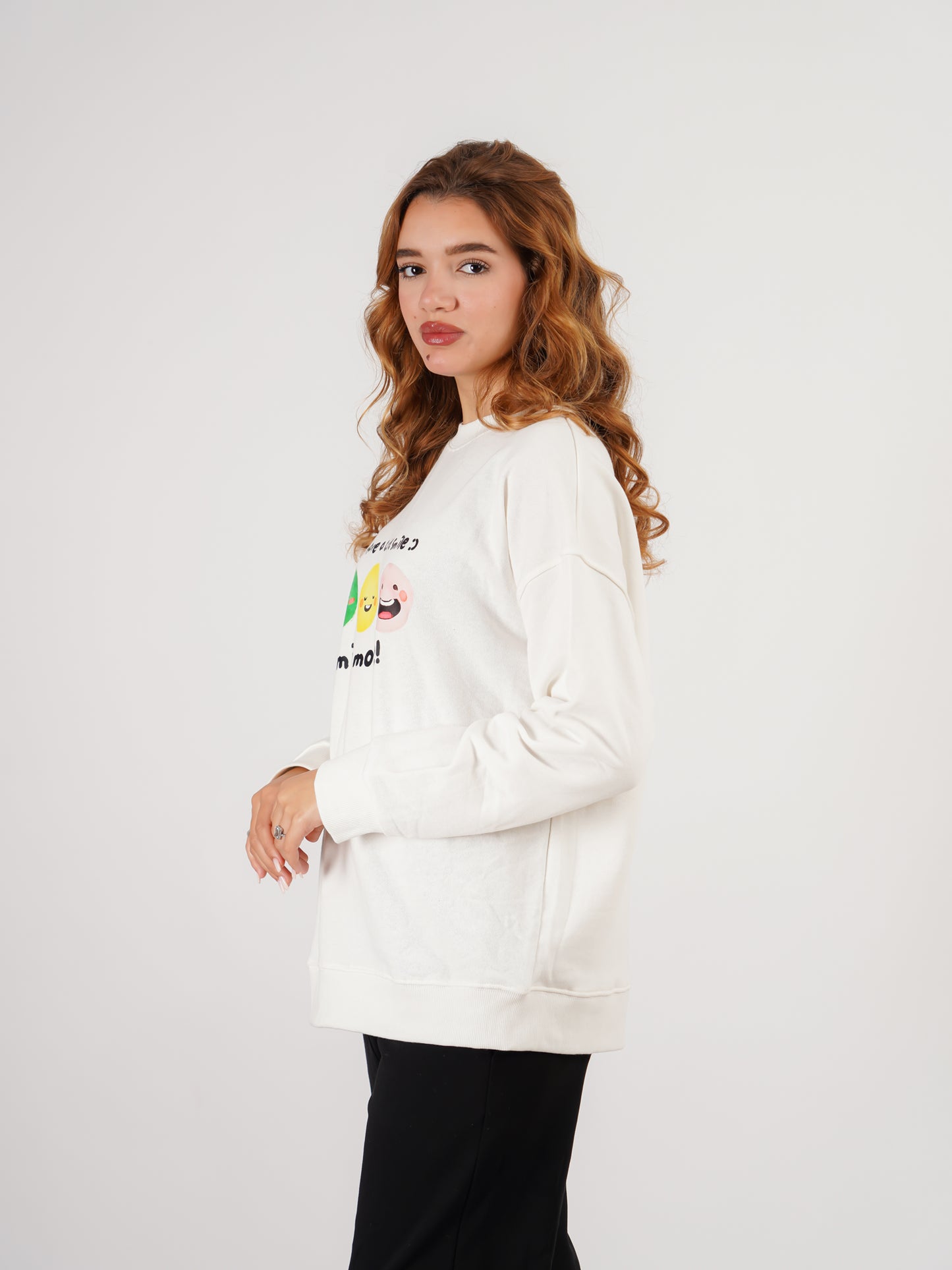 Ensemble "Smile More" – Blanc & Noir