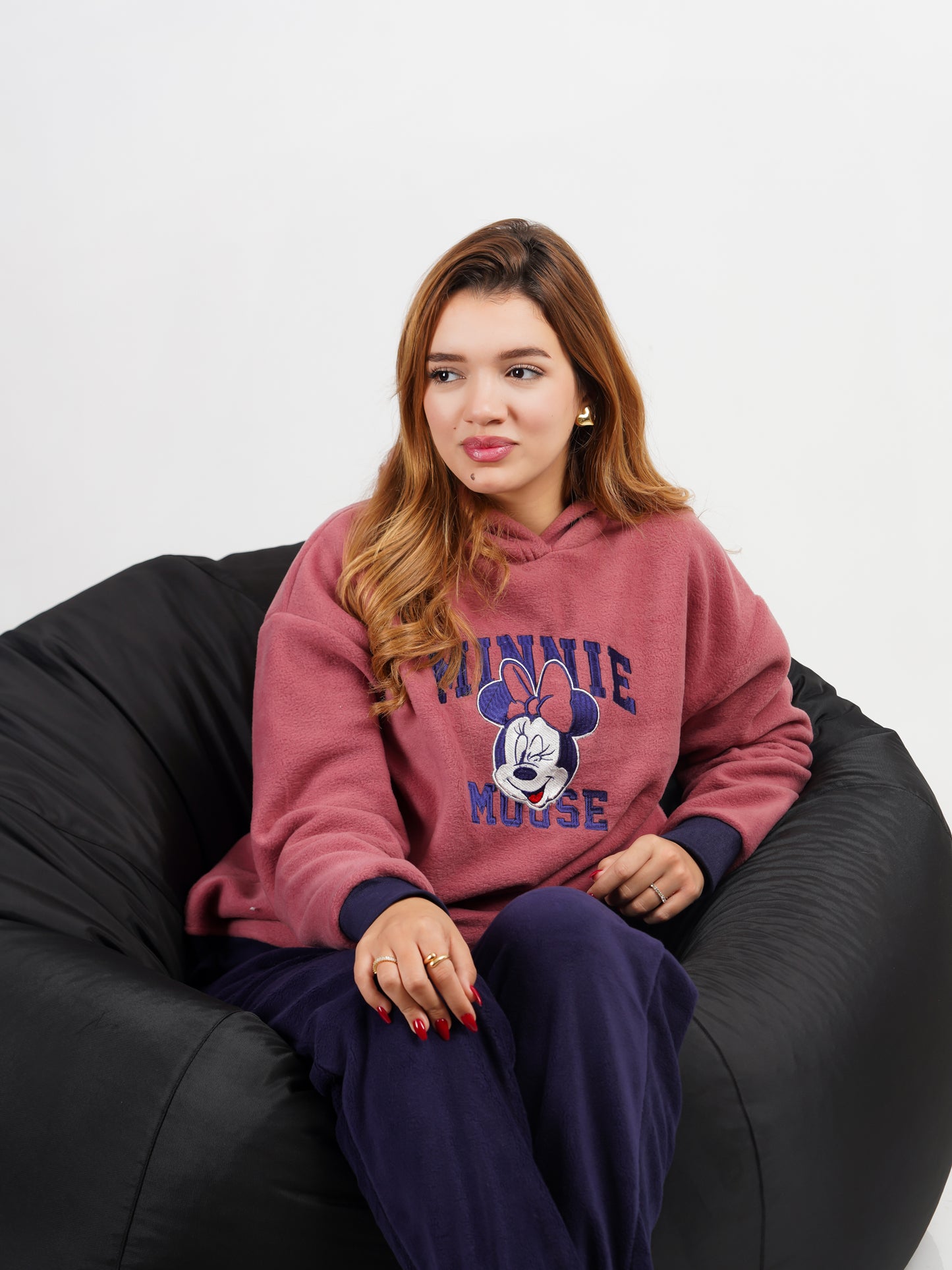 Pyjama Minnie Mouse – Tissu Polaire Hiver