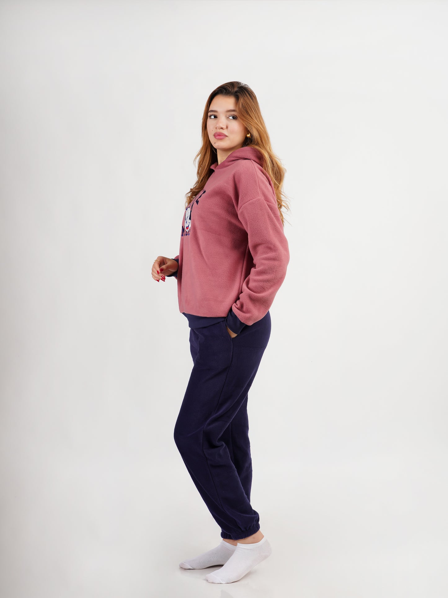 Pyjama Minnie Mouse – Tissu Polaire Hiver