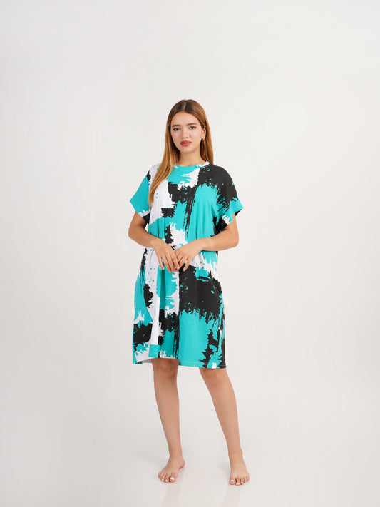 Pyjama - Robe Coton Tie-Dye