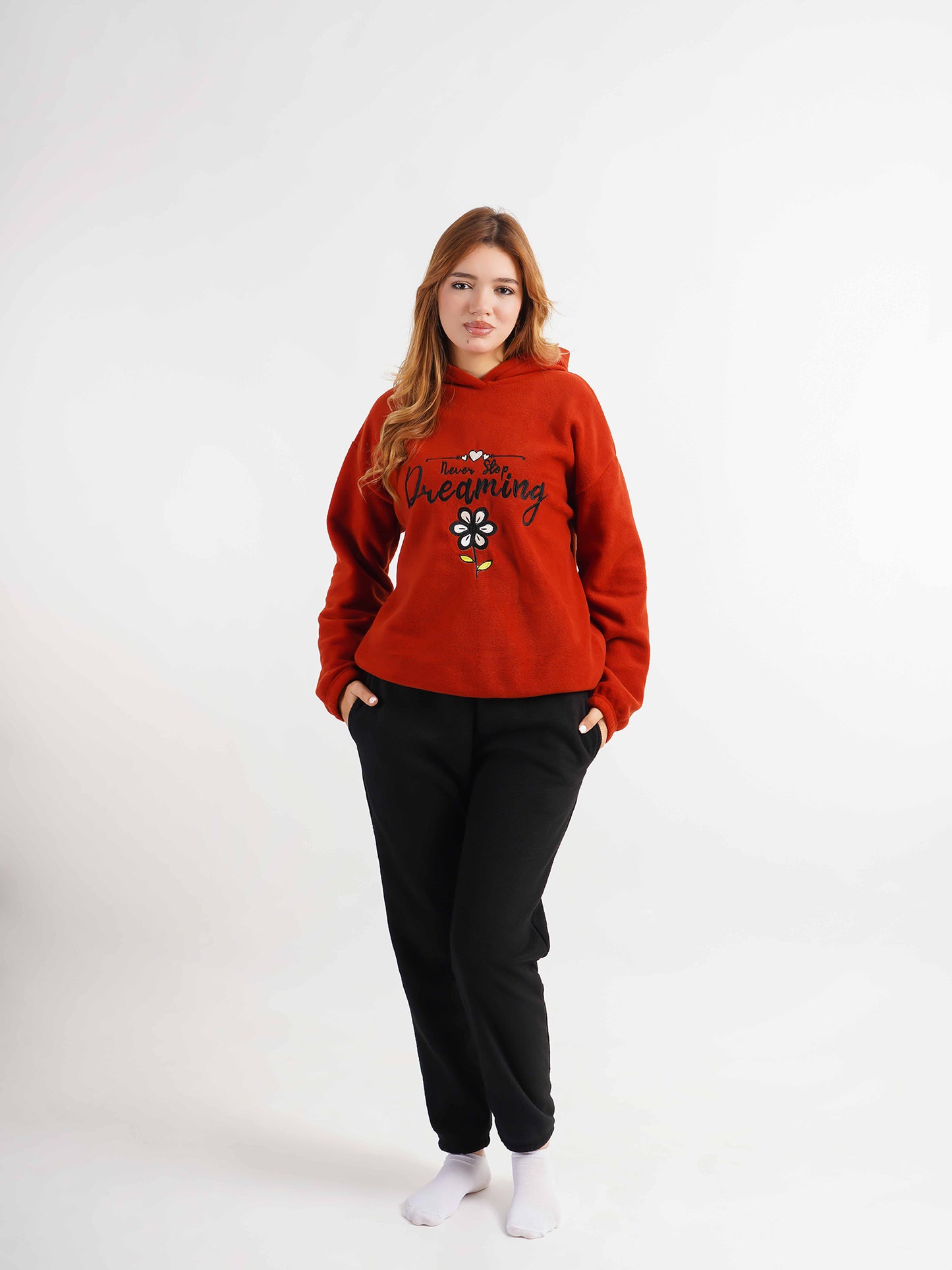 Pyjama Never Stop Dreaming – Tissu Polaire Hiver