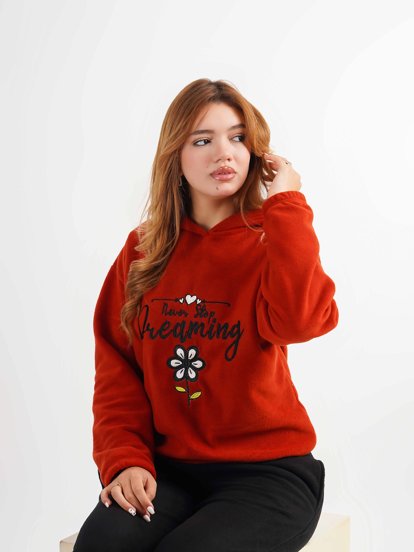 Pyjama Never Stop Dreaming – Tissu Polaire Hiver