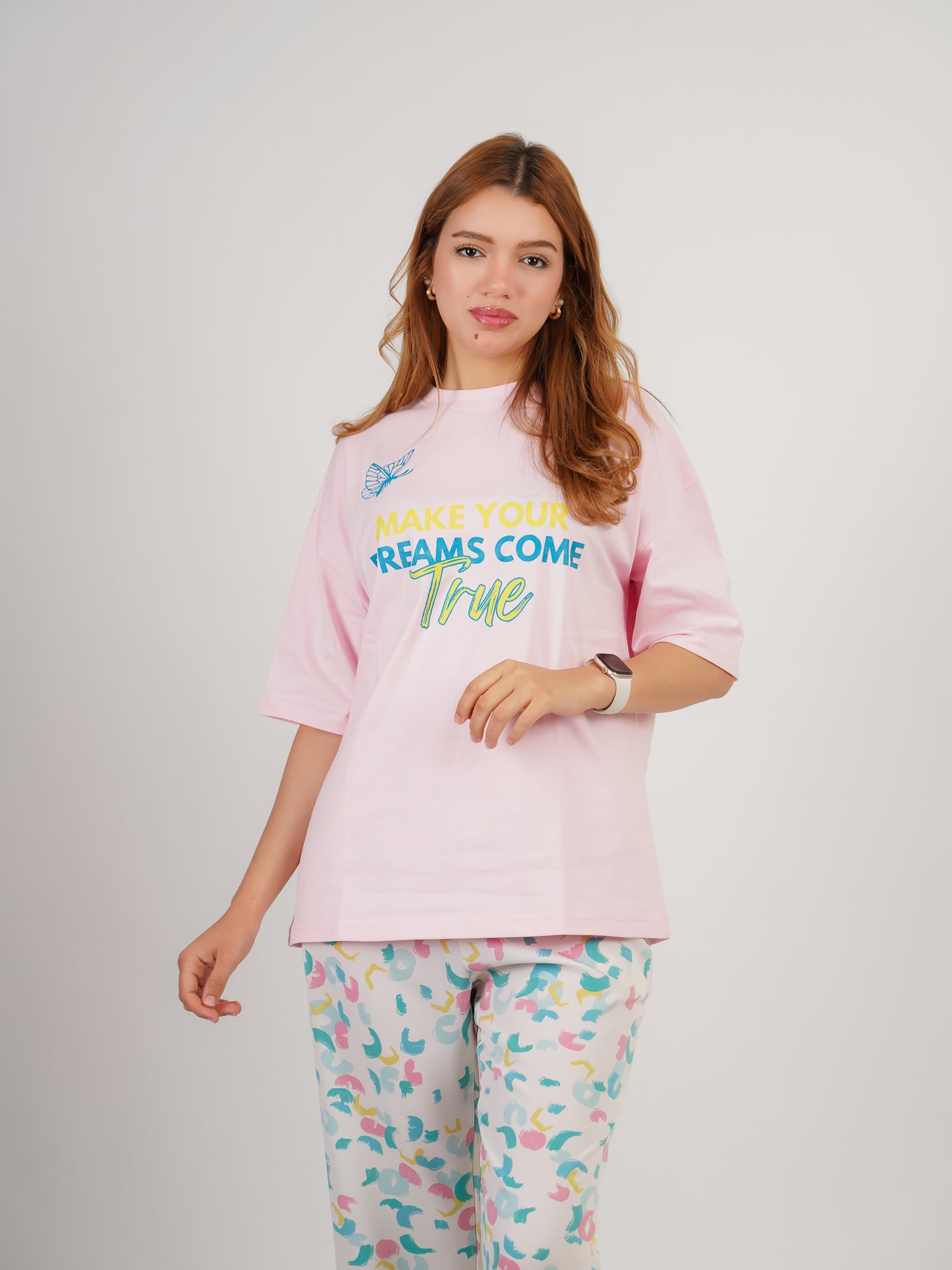 Pyjama femme rose – Make Your Dreams Come True
